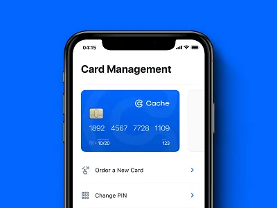Cache mobile app design — 04 fin tech interaction design interface design ux design ux strategy