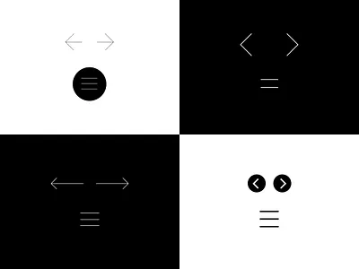Home Page Decisions 😑 decisions design elements homepage navigation ui