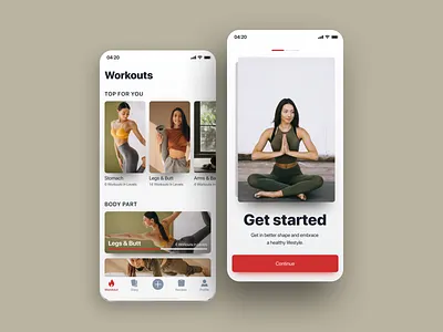 The Workout app application fitness graphic gym interaction ios log in mobile onboarding product product design sport ui ui kit ux web weight welcome workout