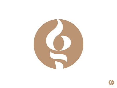 Fire Torch design fire logo logotype mark negativespace torch