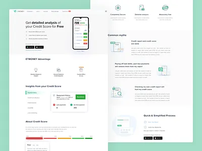 Check Your Credit Score account credit creditcard creditscore finance investment money mutual fund score uiux