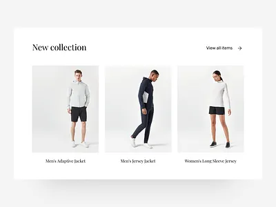New collection design grid typography web webdesign webshop website