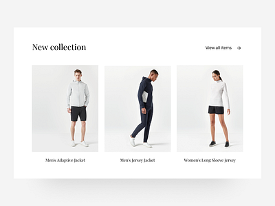 New collection design grid typography web webdesign webshop website