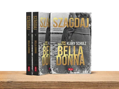 Book Cover - Bella Donna - The new Klara Schulz book book cover cover cover design cover layout crime hero novel retro woman woman detective womanhero
