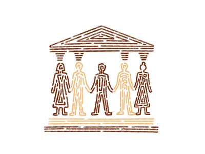 Team & Individual Identity identity illustration ipadpro procreate team