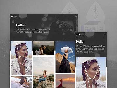 Concept: Portfolio Web Design clean design concept creative design fasion layout minimal personal personal branding portfolio portfolio ui portfolio website ui web web design web design agency web design company web designer web designers