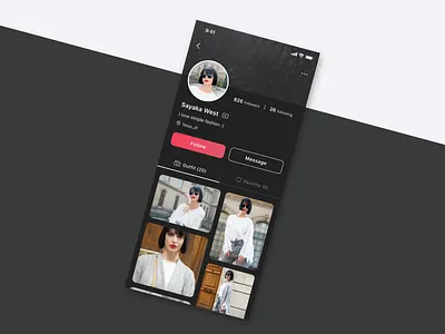 Daily UI challenge 006 ▷ User Profile app appdesign daily006 dailyui dailyui006 dailyuichallenge design interface ui uidesign ux web webdesign xd
