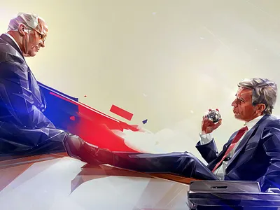 VICE background design illustration portrait