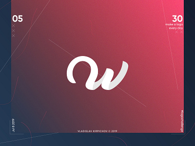 #5 w logo branding design illustrator logo logotype photoshop sturtup typography