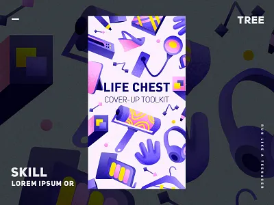 illustration design draw flat illustration show