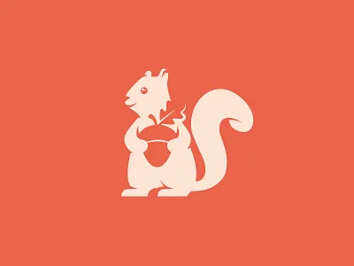 Squirrel mascot freelancer utrecht mascot design mascot logo negative space logo squirrel mascot utrecht utrecht designer