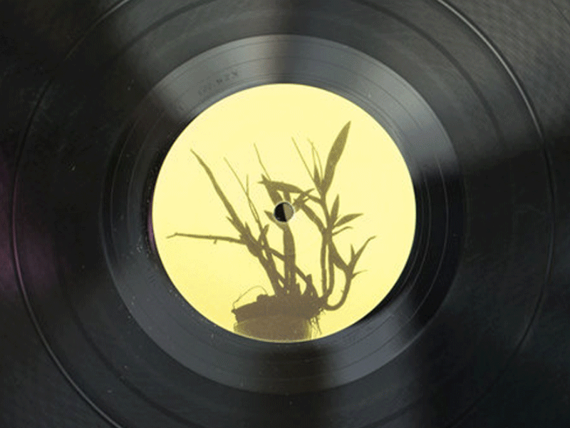 KIZEN RECORDS 0001-003 2d branding design logo vinyl