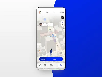 Quras App design app app design app map application clean crypto cryptocurrency design flat map minimal quras simple ui ui design user inteface user interface design