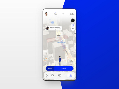 Quras App design app app design app map application clean crypto cryptocurrency design flat map minimal quras simple ui ui design user inteface user interface design