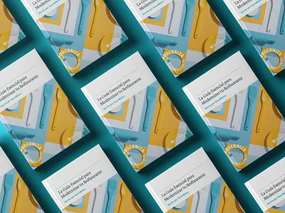 Hardcover Handbook book cover book design branding editorial design hardcover book latin america spanish teal yellow