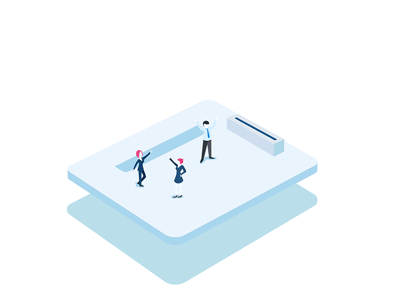 2.5D graphic design 2.5d animation design icon illustration ui ux 涂鸦小p