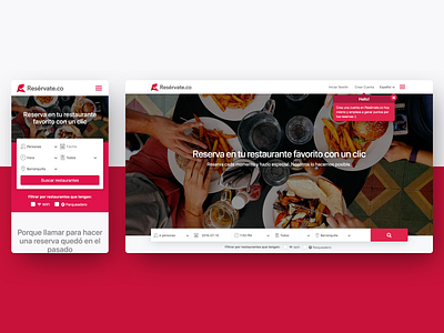 Responsive Design clean color design flat landing page layout minimal product design uiux web website