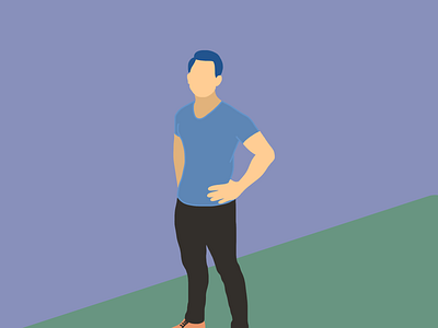 Blue guy