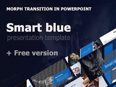 Free Blue Presentation Template branding design freebie freebies presentation presentation design presentation layout presentation template