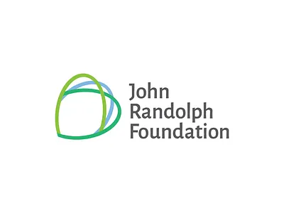 John Randolph Foundation blue branding colorful design green identity logo mark nonprofit three trio vector virginia