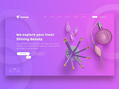 Beauty Header Design Concept apps screen beauty header design concept beauty salon website design beauty salon website examples beauty salon website ideas beauty salon website inspiration branding design ecommerce salon website ideas ui ux