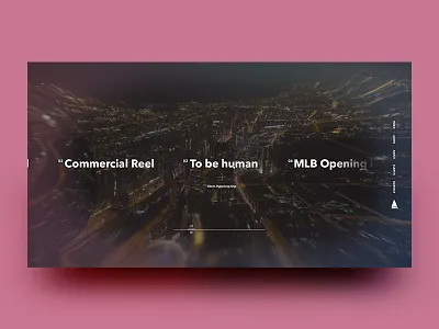 Mirage 3 concept filters gallery portfolio portfolio website projects web