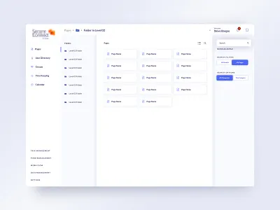 Mockup for Intranet Dashboard 2 concept dashboard landing landing page landingpage mockup ui ux uxui
