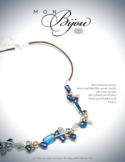 Mon Bijou Jewelry Ad ad advertisement design graphic design jewelry jewelry company magazine ad photography