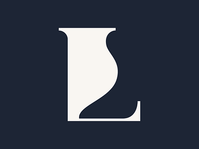 L 36 days of type blue flat illustrator l lettering type typography vector