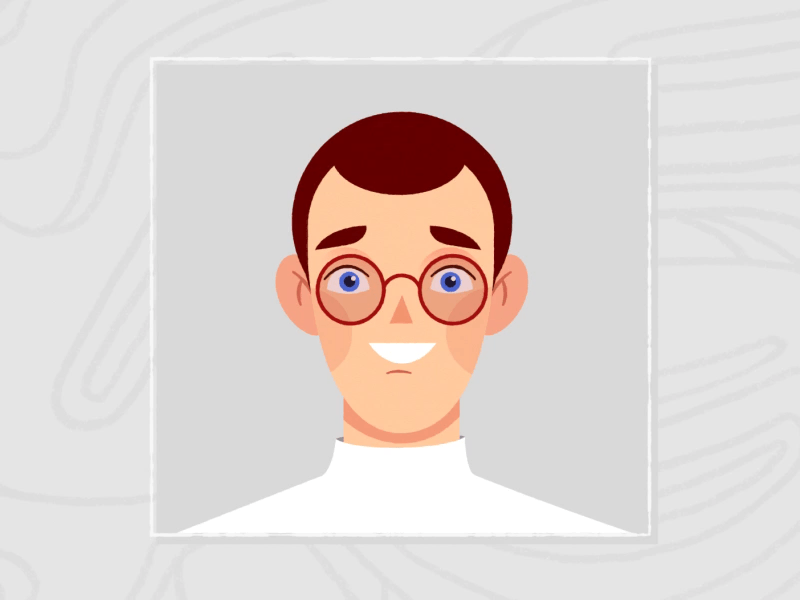 Head Animation affinity designer animated animation animation after effects bees character animation character design design face animation head animation head portrait head rig illustration motion design vector