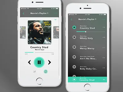 Music player dailyui music app music player