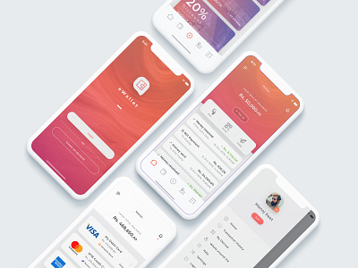 e Wallet - Fintech digitalwallet ewallet fintech mobile app design mobile design mobilebanking mobilemoney payment app ui uidesign ux uxui wallet wallet app