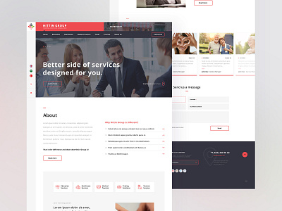 Hittin Group® Website business clean corporate education health hittin group istanbul minimal multilingual onyx tourism trade travel white space