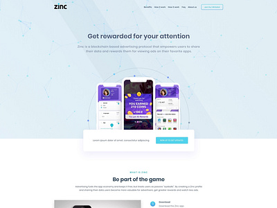 Zinc One Page agency business creative modern one page photography portfolio responsive webdevelopment wordpress