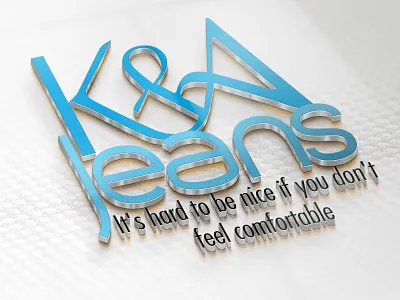 Logo 61 for a Jeans Company art blue branding character clean design flat gif gif animated icon identity illustration illustrator lettering logo minimal photoshop type typography vector