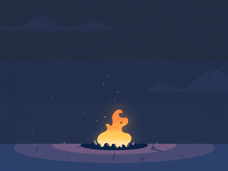 Fire 2d animation cel animation character explain ninja fire fireart fireart studio fireplace frame by frame motion design motion graphics