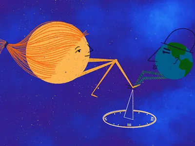 Soltstice day illustration illustrator art sun