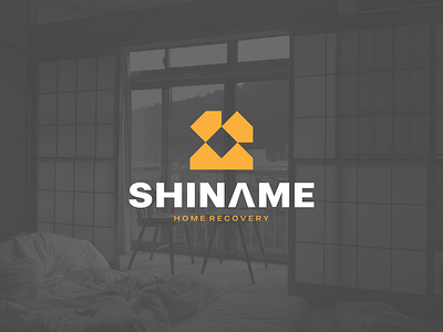 Shiname - Home Recovery abstract branding character design home icon illustration japanese logo recovery simple symbol vector visualbranding visuallogo