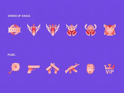 王者荣耀 & 绝地求生 图标 pubg strike of kings 图标 王者荣耀 绝地求生