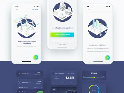cryptocurrency app app app design cryptocurrency cryptocurrency app design flat illustration illustrator minimal mobile ui ui ux ui design uidesign uiux user interface ux website