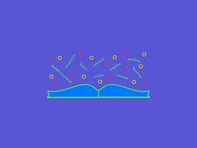 Student Loans app brand brand identity branding clean design flat graphic design icon illustration illustrator lettering logo marketing minimal simple ui ux vector web