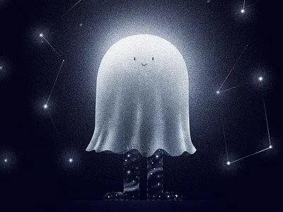 Space ghost character character design cosmos design ghost illustration kids noise other peter space texture