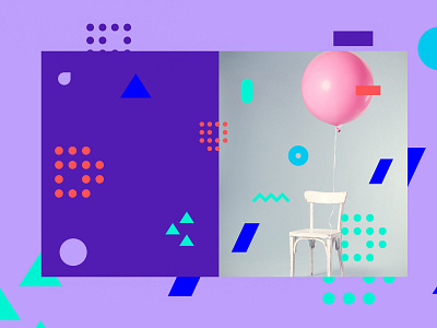 Grid Exploration. adobe art collage collageart color gradient illustration love pattern photoshop poster posterdesign retro surreal swiss texture type typography ui vector