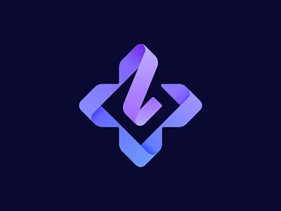 Laced Up Lauren approved logo sign 3d arrows branding identity broadcaster controller cross cybersport d pad esports gaming gradient icon joystick keyboard laces letter l logo ribbon streamer twitch