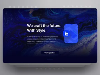Etheric Web UI agency app booking business card card design elegant etheric framer interface landing minimal mobile modern restaurant ui ux web webflow website
