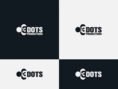 3Dots Productions brand design brand identity brand identity design branding icon identity design identity designer logo logo design logo design concept logo mark logotype logotype design negative space logo typography wordmark