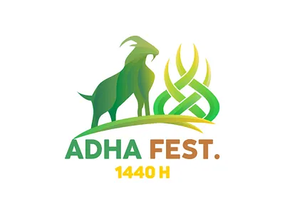 ADHA FEST. 1440 H art branding design iduladha masjidulilalbabuii