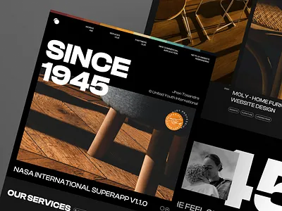 Twoseeds - Creative Design Agency Landing Page agency agency website bold company creative creative agency dark design digital agency landing page minimalist portofolio portofolio website studio trend ui ux web design website website design