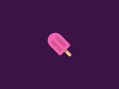 prize app app design dribbble icecream logo logo design logotype mark modern popsicle prize simple