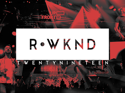 Revolution WKND branding concept branding design church branding church design dribbble duotones graphic design graphicdesign